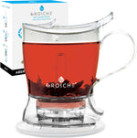 Load image into Gallery viewer, GROSCHE Aberdeen Tea Steeper, 1000 ml 34 oz, Teapot and Tea Infuser, BPA-Free &amp; Food-safe Tritan
